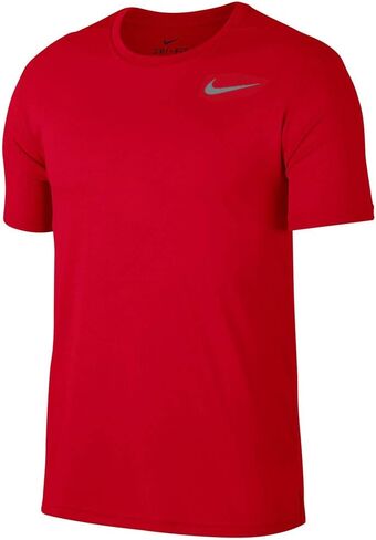 تي شيرت وتيشيرت Nike Sportswear Club للرجال - S أحمر in Kuwait