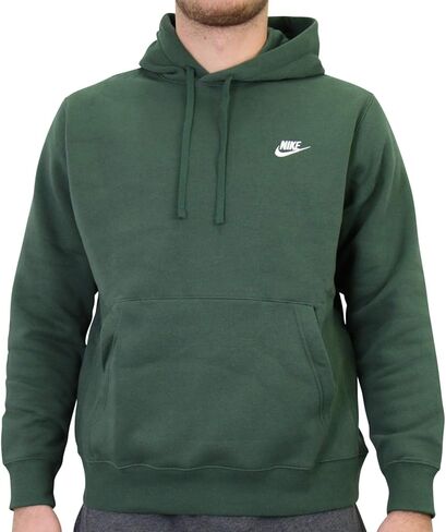 Nike Pull Over Hoodie, Galactic Jade/Galactic Jade/White, Large in Saudi Arabia