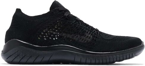 Nike Women's Free RN Flyknit 2018 Black/Anthracite 10.5 in Saudi Arabia