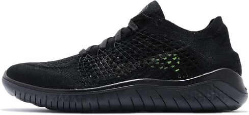 Nike Women's Free RN Flyknit 2018 Black/Anthracite 10.5 in Saudi Arabia