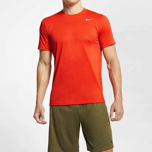 Nike Legend 2.0 T-Shirt Team Orange/Matte Silver Size Large in Saudi Arabia
