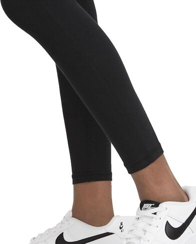 Nike Girls Favorites GX High Waist Leggings Black | White Medium in Saudi Arabia