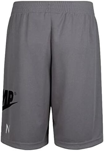 Nike Boys' Air Jordan Shorts (Large, Grey/Black/White) in Saudi Arabia