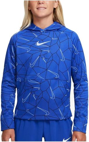 هودي Nike Little Boys Dri-FIT Therma بسحاب كامل وشعار in Kuwait