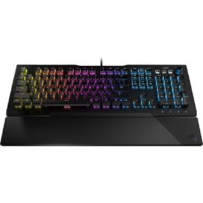 ROCCAT Vulcan Pro Linear Optical PC Gaming Keyboard, Titan Switch Full Size with Per Key AIMO RGB Lighting, Anodized Aluminum Top Plate and Detachable Palm/Wrist Rest, Low Profile, Black in Saudi Arabia
