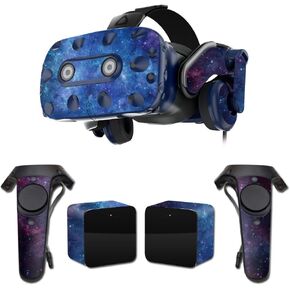 MightySkins Skin Compatible with HTC Vive Pro VR Headset - Nebula | Protective, Durable, and Unique Vinyl Decal wrap Cover | Easy to Apply, Remove, and Change Styles | Made in The USA in Kuwait