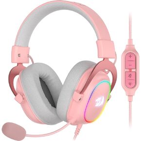 سماعة الألعاب السلكية Redragon H510 Zeus-X RGB - صوت محيطي 7.1 - محركات صوت 53 مم في وسادات أذن من إسفنج الذاكرة مع غطاء قماش متين - سماعات رأس متعددة المنصات - تعمل بمنفذ USB للكمبيوتر الشخصي/PS4/NS in Kuwait
