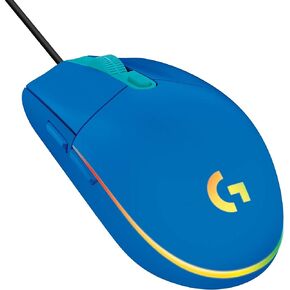 Logitech G203 Wired Gaming Mouse - Black | LIGHTSYNC RGB, On-Board Memory, 6 Programmable Buttons, Compabile with PC/Mac in Saudi Arabia