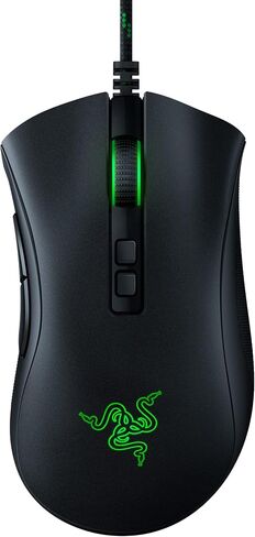 ماوس الألعاب Razer DeathAdder V2 إصدار خاص: مستشعر بصري 20K DPI - مفتاح بصري أسرع من الجيل الثاني - 8 أزرار قابلة للبرمجة - مقابض جانبية مطاطية - تصميم مريح - كابل Speedflex أخضر in Kuwait
