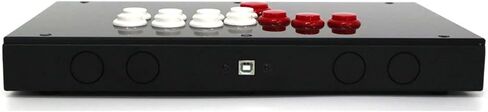 TruBoost RAC-J800B-PC All Buttons Hitbox Style Arcade Joystick Fight Stick Game Controller For PC Sanwa OBSF-24 30 in Kuwait