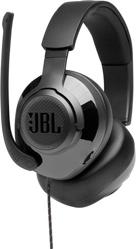 JBL Quantum 200 - Wired Over-Ear Gaming Headphones - Black, Large in Saudi Arabia