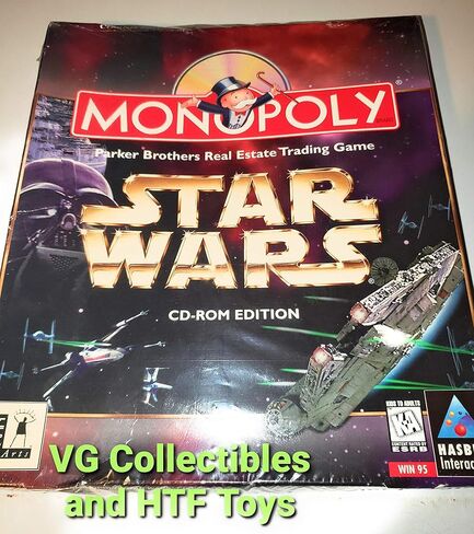 Monopoly Star Wars Cd Rom Game in Kuwait