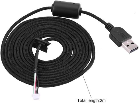 سانبايل كيبل ماوس USB لماوس العاب G9/G9X، ملحق بديل لاصلاح خط الماوس in Kuwait