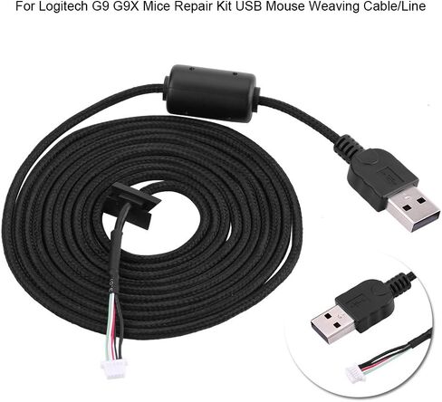 سانبايل كيبل ماوس USB لماوس العاب G9/G9X، ملحق بديل لاصلاح خط الماوس in Kuwait