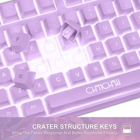 RGB Gaming Keyboard and Mouse Combo,USB Wired Custom Clear Keyboards | Rainbow LED Backlight Transparent Keyboard Mouse Set for Computer Windows PC PS4 Xbox Laptop in Kuwait