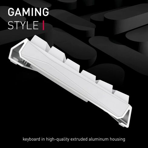 Cherry MX 3.0S Wireless, Mechanical Gaming Keyboard, Bluetooth, 2.4 GHz & Wired Mode, RGB Lighting, Aluminum Housing, Rechargeable, MX RED Switches, Black in Saudi Arabia