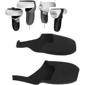 غطاء حماية للواقع الافتراضي، غطاء وحدة تحكم الواقع الافتراضي من السيليكون النحيف المقاوم للغبار، غطاء مقبض وحدة التحكم باللمس لوحدة تحكم Oculus Quest 2 VR in Kuwait