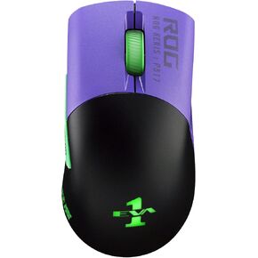 ASUS ROG Keris Wireless EVA Edition Gaming Mouse, Wireless Mouse with Tri-Mode connectivity, 16000 DPI Sensor, 7 programmable Buttons, PBT, hot-swappable Switch sockets, Paracord Cable in Kuwait