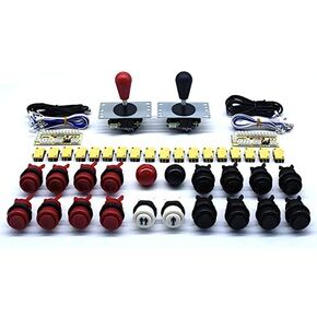 2-Player Arcade Buttons and Joystick Kits DIY