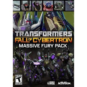 Transformers Fall of Cybertron Massive Fury Pack [Download] in Saudi Arabia