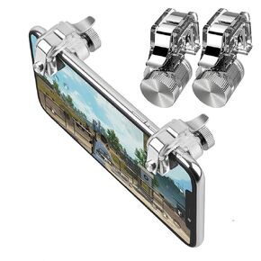 PUBG Mobile Game Controller for Fornite/Knives Out/Rules of Survival/Call of Duty, Phone Mobile Game Trigger Press Shooting Button Handle L1 R1 for Android iPhone iOS in Kuwait
