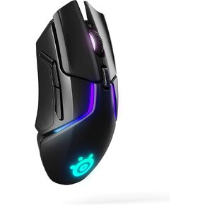 SteelSeries Rival 650 Quantum Wireless Gaming Mouse - Rapid Charging, 12,000 Cpi Dual Sensor, 256 Weight Configs, 8 Zone RGB Lighting in Saudi Arabia