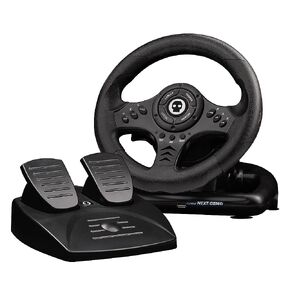 Numskull Racing Wheel with Pedals & Shifter for PS4, Xbox One, PC, PS3 – 270° Steering, Vibration Feedback, Xbox Series XS, Xbox One, PS4, Nintendo Switch and PC in Kuwait