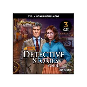 Legacy Games Amazing Hidden Object Games for PC: Detective Stories Vol. 1 (3 Game Pack) - PC DVD with Digital Download Codes in Saudi Arabia