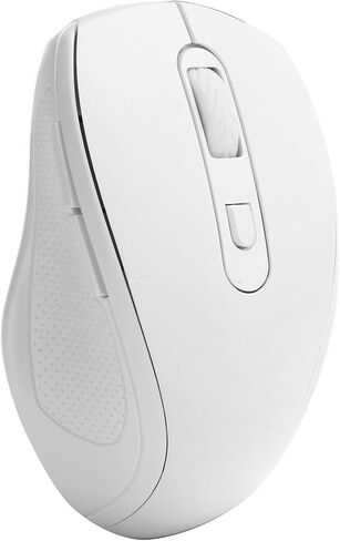Wireless Mouse, 2.4Ghz Office/Gaming Ergonomic Optical Mouse 1600dpi for Notebook Desktop Computer (white) in Saudi Arabia