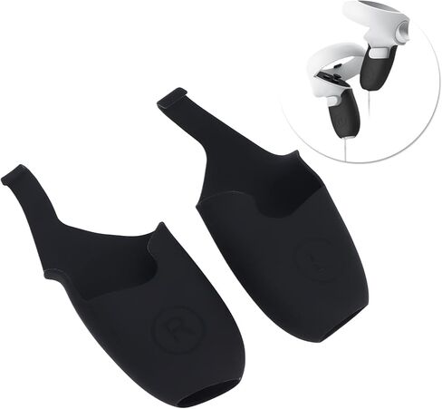 غطاء حماية للواقع الافتراضي، غطاء وحدة تحكم الواقع الافتراضي من السيليكون النحيف المقاوم للغبار، غطاء مقبض وحدة التحكم باللمس لوحدة تحكم Oculus Quest 2 VR in Kuwait