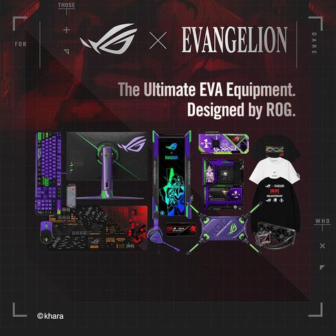 ASUS ROG Keris Wireless EVA Edition Gaming Mouse, Wireless Mouse with Tri-Mode connectivity, 16000 DPI Sensor, 7 programmable Buttons, PBT, hot-swappable Switch sockets, Paracord Cable in Saudi Arabia