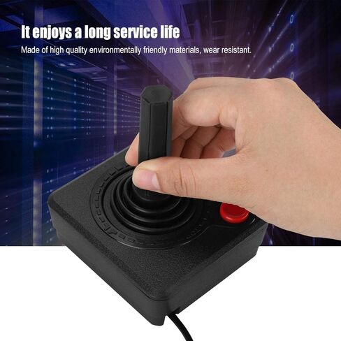 GOWENIC Pc Game Joysticks, Retro Classic 3D Analog Joystick Controller Game Control for Atari 2600, Pc Gaming Controller Game Accessories in Saudi Arabia