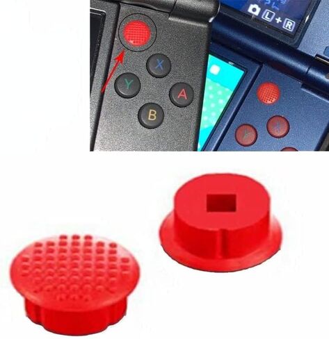 غطاء غطاء عصا التحكم اليمنى على شكل حرف C لزر التحكم 3DS XL LL الجديد 3DS 2015 in Saudi Arabia