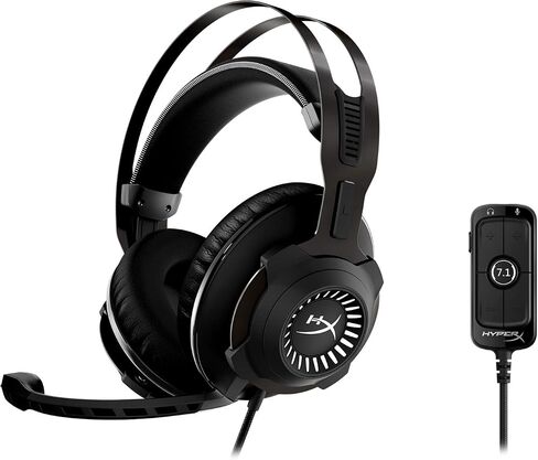 HyperX Cloud Revolver - Gaming Headset 7.1 Surround Sound & Alloy Origins Core - Tenkeyless Mechanical Gaming Keyboard, Software Controlled Light & Macro Customization in Saudi Arabia
