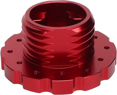 Gugxiom Game Steering Wheel Adapter Aluminum, Steering Wheel Adapter Quick Release Replacement, Steering Boss Steering Wheel Plate Adapter, Fits Thrustmaster T500 / T300 / TS/TX (Red) in Saudi Arabia