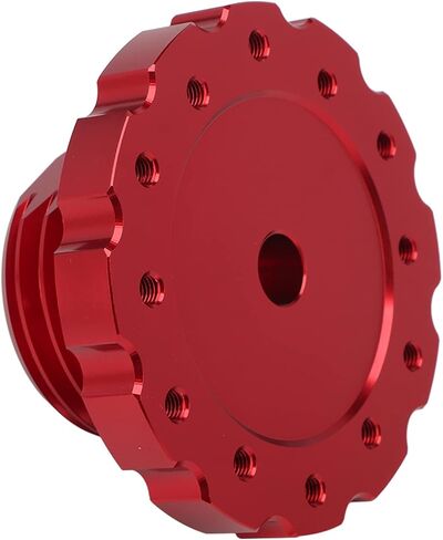 Gugxiom Game Steering Wheel Adapter Aluminum, Steering Wheel Adapter Quick Release Replacement, Steering Boss Steering Wheel Plate Adapter, Fits Thrustmaster T500 / T300 / TS/TX (Red) in Saudi Arabia