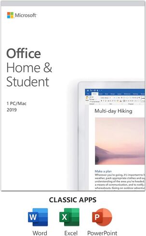 Microsoft Office Home and Student 2019 for 1 User in Kuwait