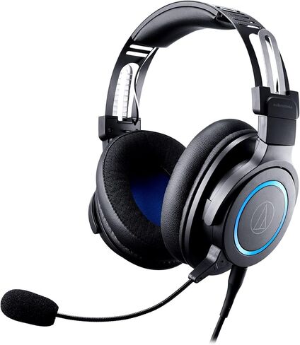 Audio-Technica ATH-G1 Premium Gaming Headset for PS5&Xbox Series X, Laptops, and PCs, with 3.5 mm Wired Connection, Detachable Mic, Black in Saudi Arabia