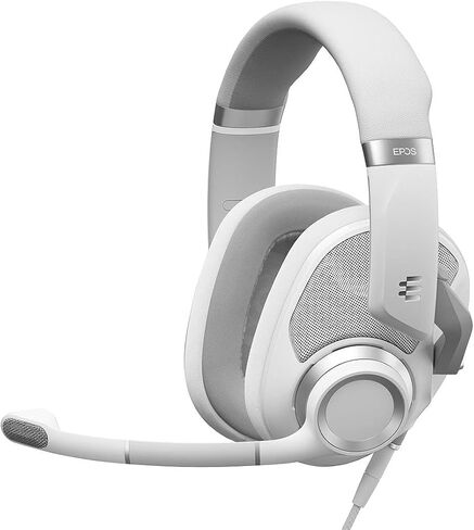 EPOS Audio H6PRO Open Acoustic Gaming Headset (Ghost White) in Kuwait