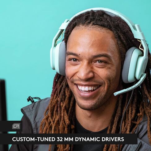 ASTRO Gaming A10 Gaming Headset Gen 2 Wired Headset - Over-Ear Gaming Headphones with flip-to-Mute Microphone, 32 mm Drivers, for Playstation 5, Playstation 4, Nintendo Switch, PC, Mac - Black in Saudi Arabia