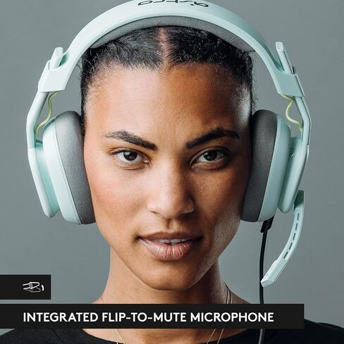 ASTRO Gaming A10 Gaming Headset Gen 2 Wired Headset - Over-Ear Gaming Headphones with flip-to-Mute Microphone, 32 mm Drivers, for Playstation 5, Playstation 4, Nintendo Switch, PC, Mac - Black in Saudi Arabia