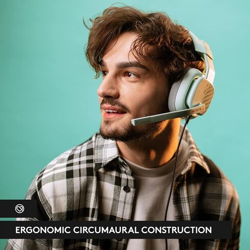 ASTRO Gaming A10 Gaming Headset Gen 2 Wired Headset - Over-Ear Gaming Headphones with flip-to-Mute Microphone, 32 mm Drivers, for Playstation 5, Playstation 4, Nintendo Switch, PC, Mac - Black in Saudi Arabia