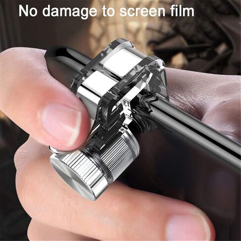PUBG Mobile Game Controller for Fornite/Knives Out/Rules of Survival/Call of Duty, Phone Mobile Game Trigger Press Shooting Button Handle L1 R1 for Android iPhone iOS in Saudi Arabia