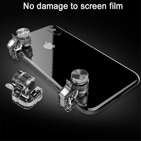 PUBG Mobile Game Controller for Fornite/Knives Out/Rules of Survival/Call of Duty, Phone Mobile Game Trigger Press Shooting Button Handle L1 R1 for Android iPhone iOS in Saudi Arabia