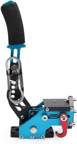 YESHMA 64 Bit USB Handbrake PC Handbrake & Non-Contact Plus Hall Sensor Compatible With G25/27/29/920 T500 T300,Professional Gaming Peripherals using for Racing Games(Black without Clamp) in Saudi Arabia