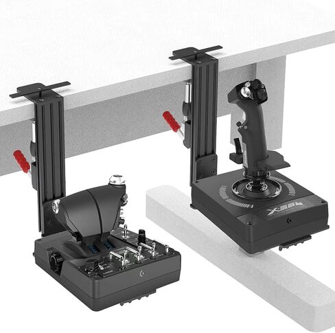 2 Set Desk Mount for Flight Sim Game Joystick, Throttle, Hotas system in Kuwait