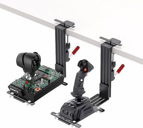 2 Set Desk Mount for Flight Sim Game Joystick, Throttle, Hotas system in Kuwait