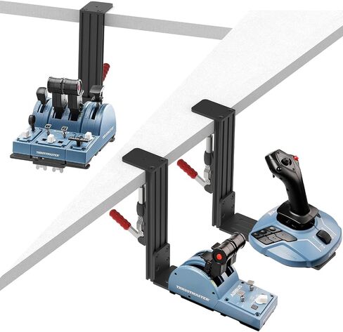 2 Set Desk Mount for Flight Sim Game Joystick, Throttle, Hotas system in Kuwait