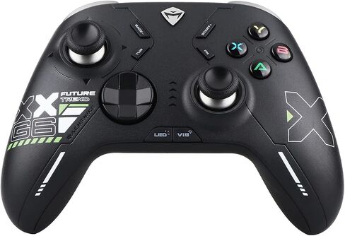 Machenike G5 Pro Tri-mode Switch Controller, USB/Bluetooth 5.0/2.4G, with Programmable Button, Joystick, Hall Trigger, Kailh Micro Switches, Switch Remote Gamepad for PC, NS, iOS, Android, TV box (Black) in Saudi Arabia