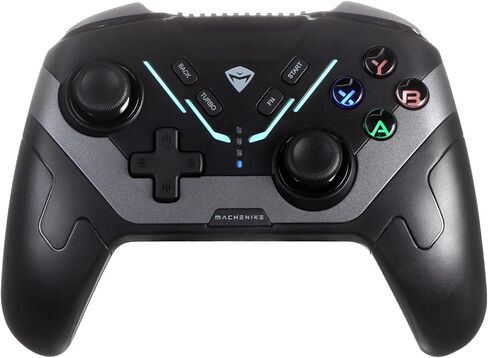 Machenike G5 Pro Tri-mode Switch Controller, USB/Bluetooth 5.0/2.4G, with Programmable Button, Joystick, Hall Trigger, Kailh Micro Switches, Switch Remote Gamepad for PC, NS, iOS, Android, TV box (Black) in Saudi Arabia